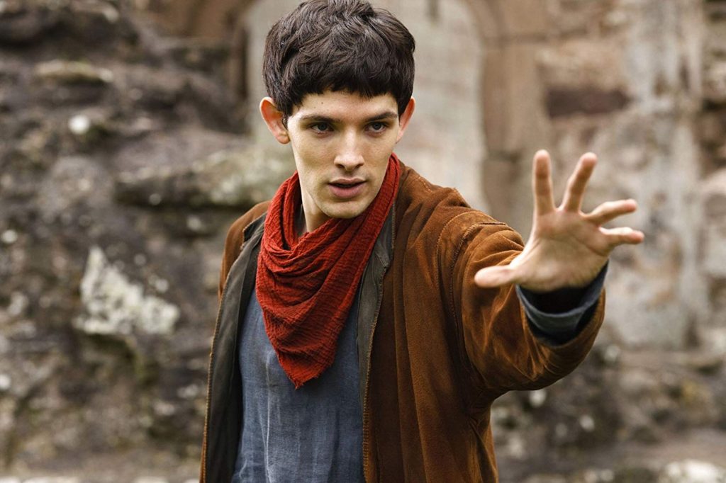 Merlin using magic